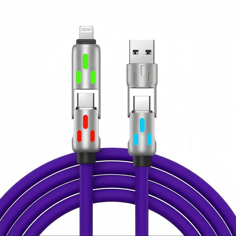 2025 New Year's Sale 49%off🔥Mfish 240W 4-in-1 USB C Cable