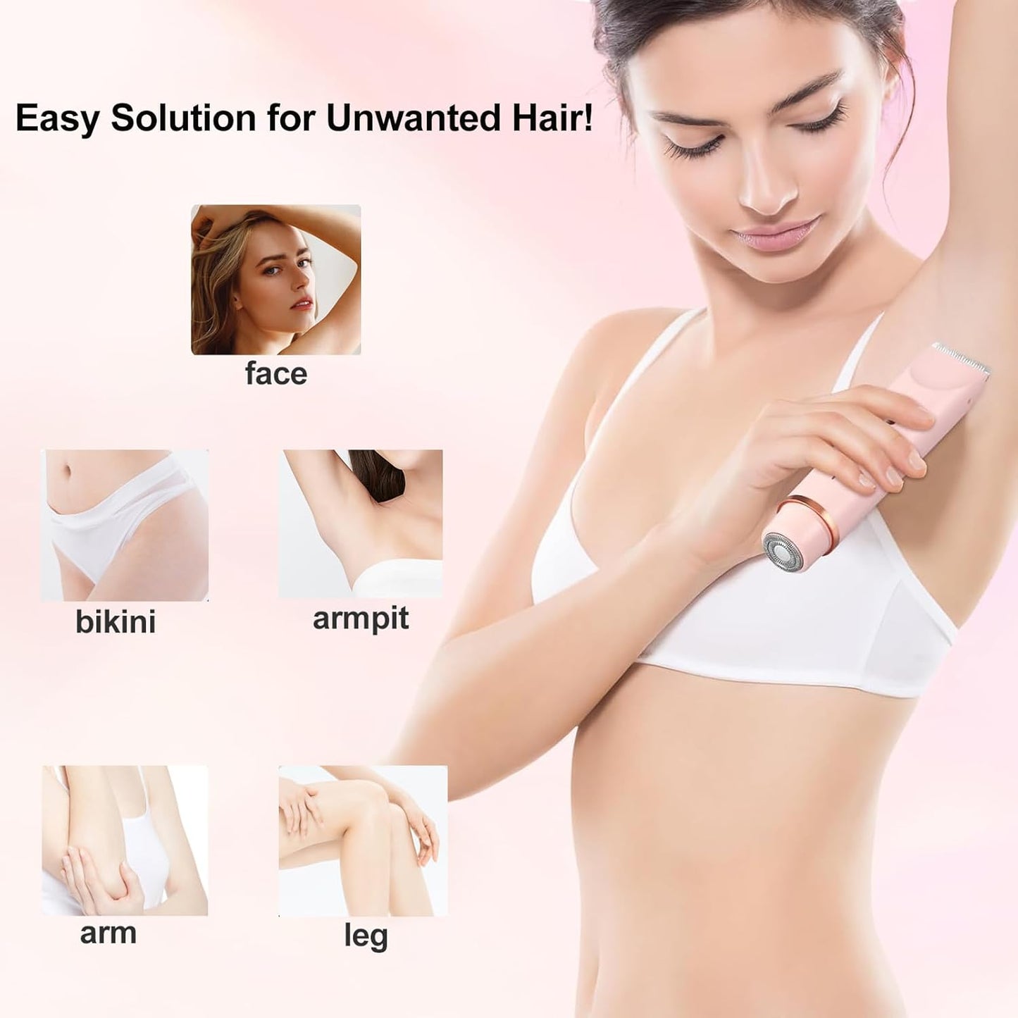 2025 Summer Discount Sale 49%off⏰2-in-1 Electric Bikini Trimmer for Women—— BUY 2 GET 1 FREE SHIPPING