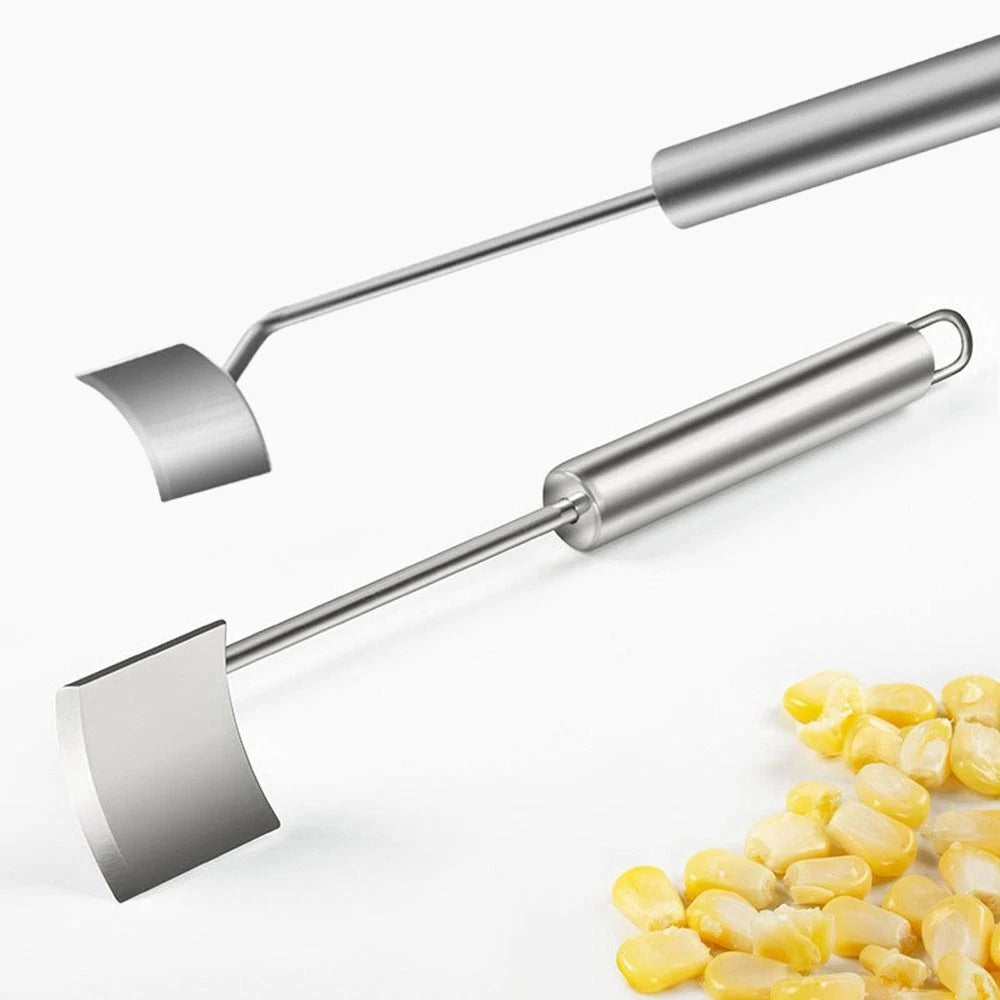 Long Handle Stainless Steel Corn Stripping Tool StripChef