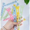 Windproof Clothes Hanger with Adjustable Clips for Home Use Anti-Blow Drying Rod