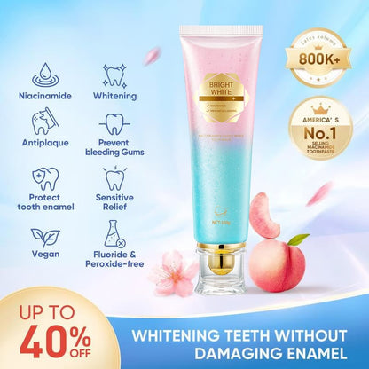 Niacinamide Whitening Toothpaste - For Healthier, Whiter Teeth!