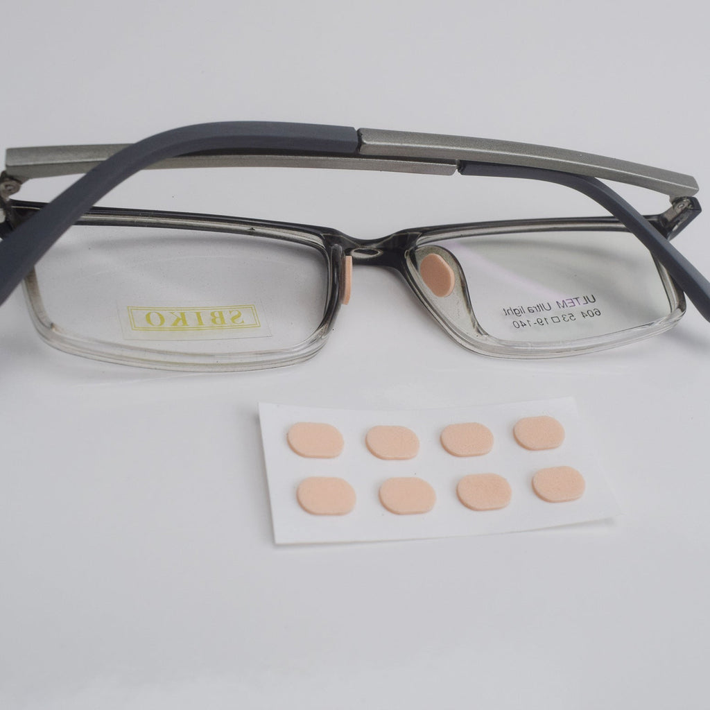 Soft EVA foam nose pads for glasses provide comfortable, pressure-free wear without smudging makeup. Anti-slip frames and eye patches prevent slipping.