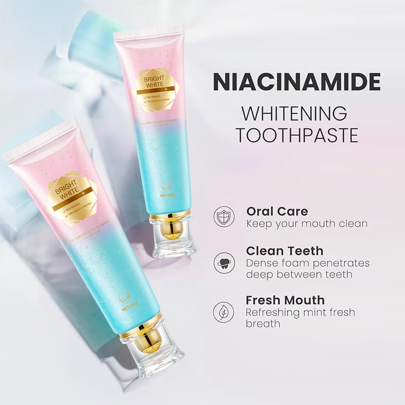 Niacinamide Whitening Toothpaste - For Healthier, Whiter Teeth!