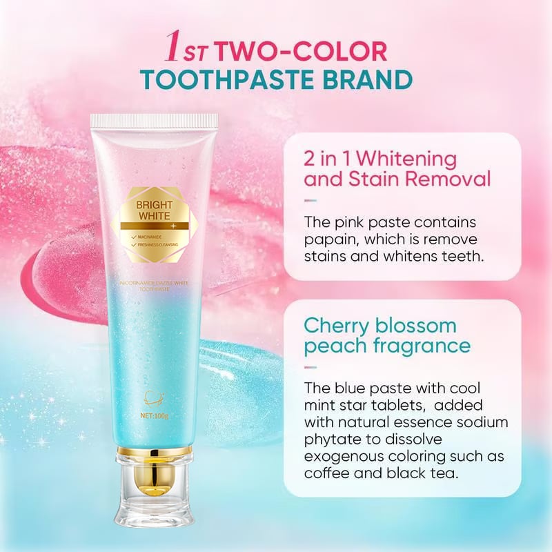 Niacinamide Whitening Toothpaste - For Healthier, Whiter Teeth!