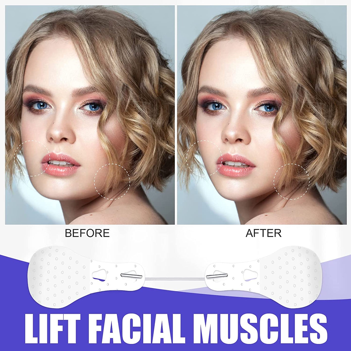 Buy 1 Get 1 Free 49%OFF🔥New Ultra Invisible Waterproof Face Lift Stickers Complete Kit