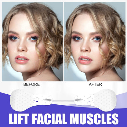 Buy 1 Get 1 Free 49%OFF🔥New Ultra Invisible Waterproof Face Lift Stickers Complete Kit