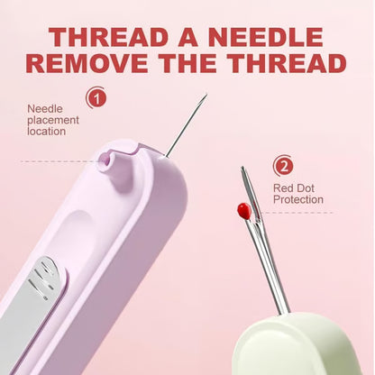 Using the 2-in-1 Needle Threader