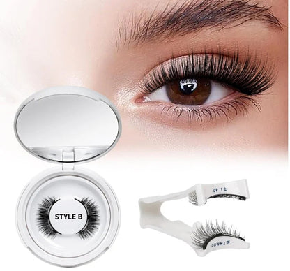 Last Day 49% OFF Reusable Premium Self-Adhesive Eyelashes | Easy, Quick, Safe!