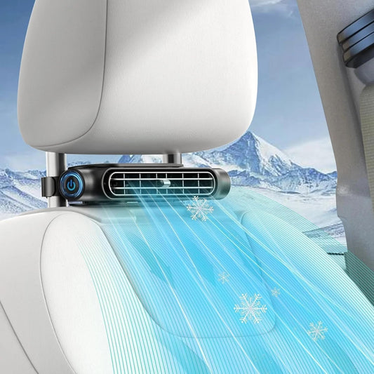 Dual Turbo Car Seat Cooling Fan