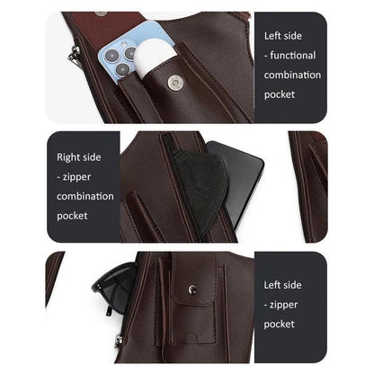 🔥Premium Leather Adjustable Underarm Shoulder Bag