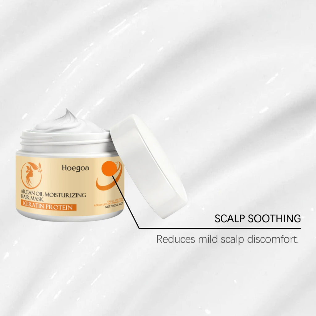 Argan Oil Moisturizing Hair Mask: Nurturing Your Hair's Natural Luster