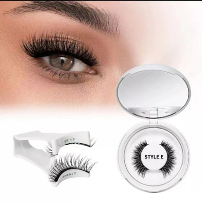 Last Day 49% OFF Reusable Premium Self-Adhesive Eyelashes | Easy, Quick, Safe!