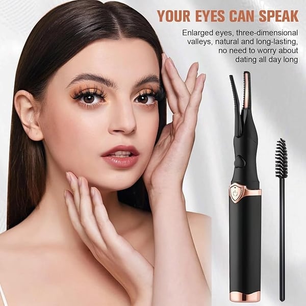 HOT SALE NOW 49% OFF - Rechargeable Heated Eyelash Curler for Quick Heating Curling