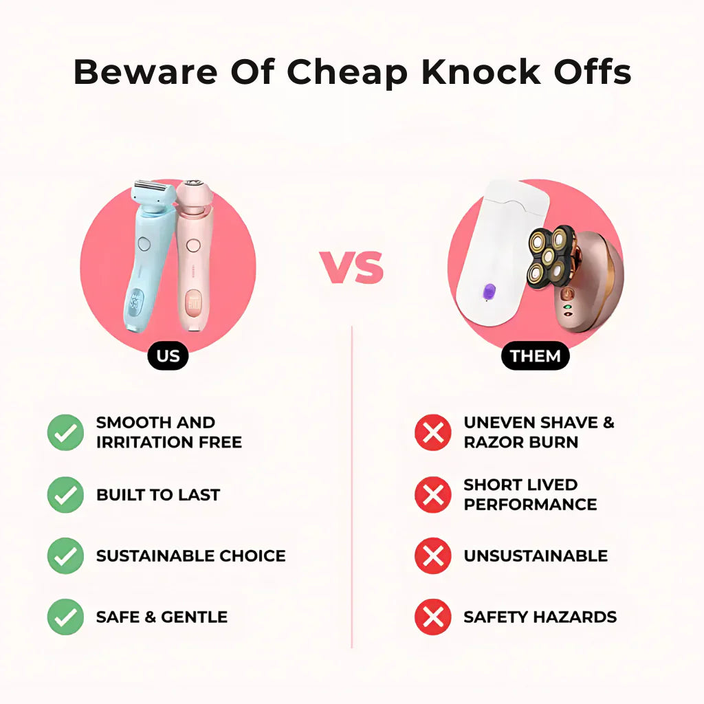 SilkGlide Pro™  2 in 1 Shaver