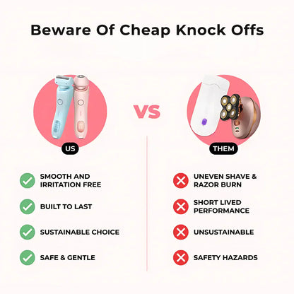 SilkGlide Pro™  2 in 1 Shaver