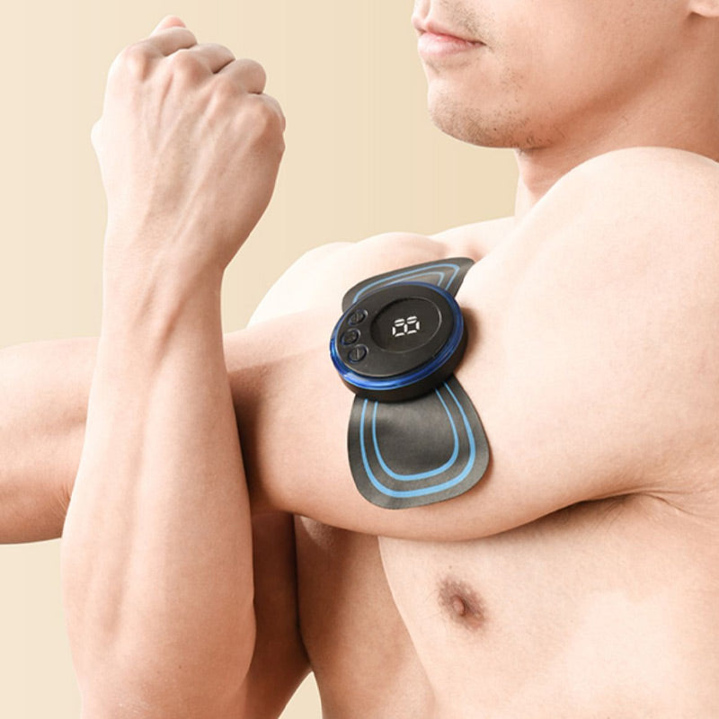 💆‍♂️ 50% OFF INSTANT! 🔥 Mini Low-Frequency Pulse Massager - Relieves Muscle Pain & Fatigue, Portable Design for Home/Office Use ⚡✨