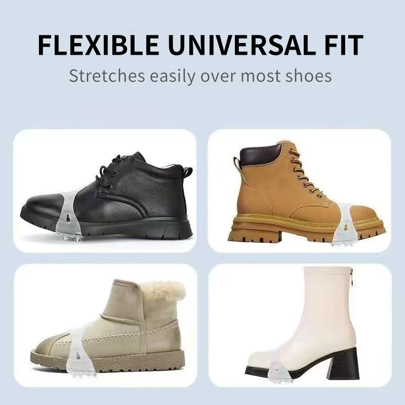 🎁2025 Limited Time Sale 50% Off🔥Universal 5-Tooth Ice Cleats for Shoes & Boots