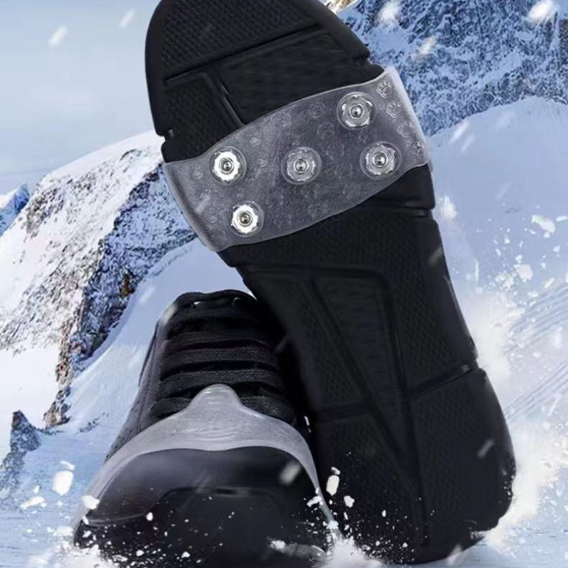 🎁2025 Limited Time Sale 50% Off🔥Universal 5-Tooth Ice Cleats for Shoes & Boots
