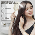 📢📢50 %  OFF !! ⏰Electric Spray & Massage Hair Brush✨🔥