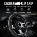 Faux Suede Anti-Slip Steering Wheel Covers