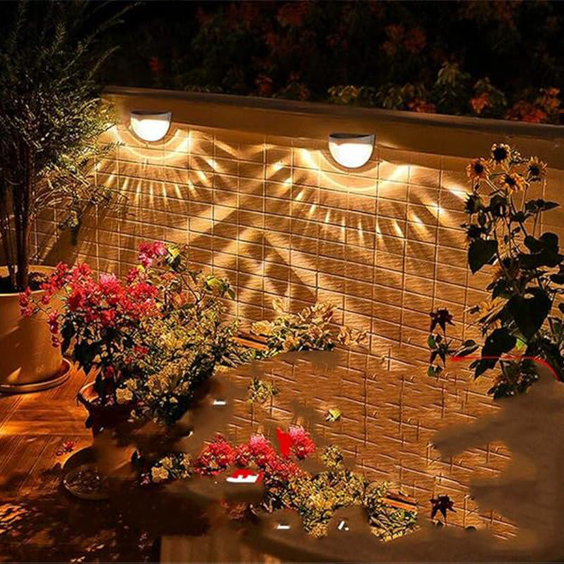 Decorative Solar Waterproof Fence Lights for Outdoor