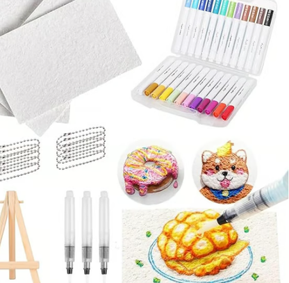 😃 Great Summer Activity Idea! – Magic 3D Foam Texture Painting Kit 🎨✨