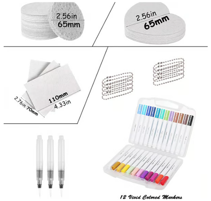 😃 Great Summer Activity Idea! – Magic 3D Foam Texture Painting Kit 🎨✨