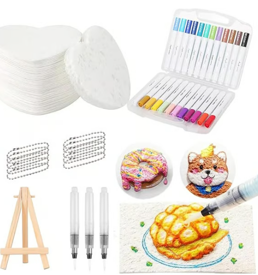 😃 Great Summer Activity Idea! – Magic 3D Foam Texture Painting Kit 🎨✨
